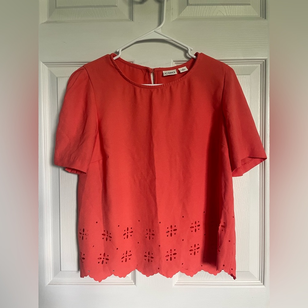 EUC Cato short sleeve blouse
